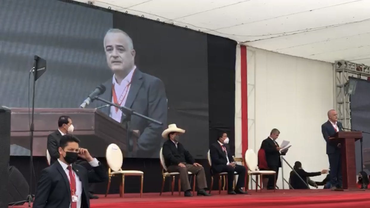 Noguera participó de la Cumbre Municipal del Bicentenario en Perú